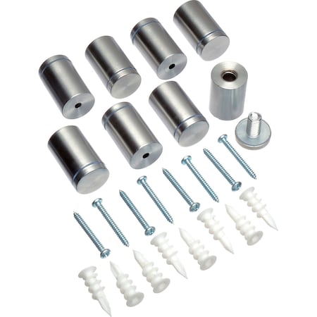 Global Industrial Hardware Replacement Kit for all Glass Boards RP2001
